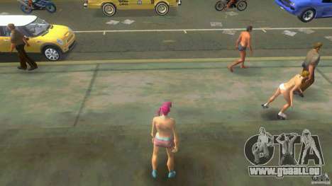 Girl Player mit 11skins pour GTA Vice City