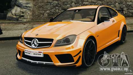 Mercedes-Benz C63 AMG 2012 pour GTA 4