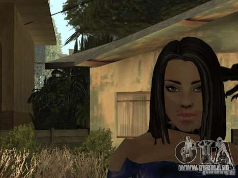 Blue Girl XXX für GTA San Andreas