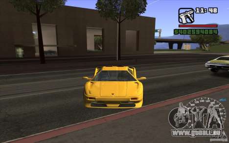 Lamborghini Diablo SV für GTA San Andreas