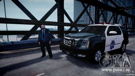 Cadillac Escalade Police V2.0 Final für GTA 4