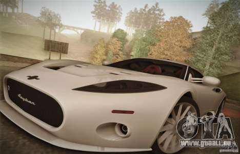 Spyker C8 Aileron für GTA San Andreas