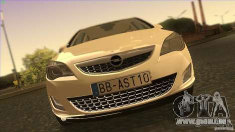 Opel Astra 2010 für GTA San Andreas