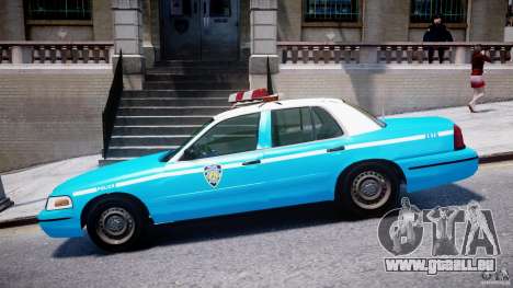 Ford Crown Victoria Classic Blue NYPD Scheme für GTA 4