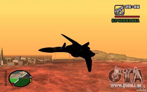 Y-f19 macross Fighter für GTA San Andreas