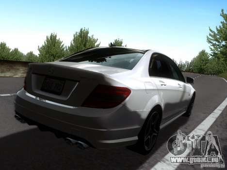 Mercedes-Benz C63 AMG 2010 pour GTA San Andreas