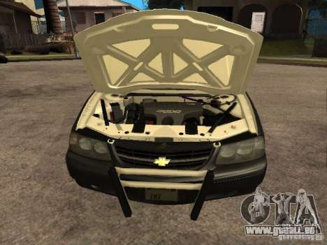 Chevrolet Impala Police 2003 für GTA San Andreas