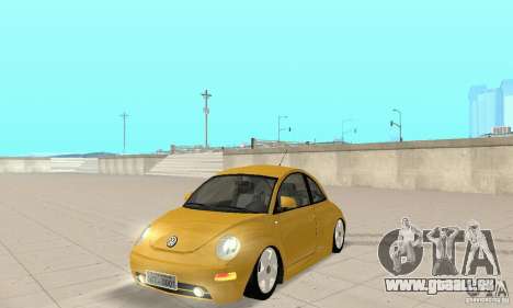 Volkswagen New Beetle GTi 1.8 Turbo pour GTA San Andreas
