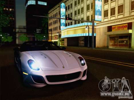 New Car Lights Effect für GTA San Andreas