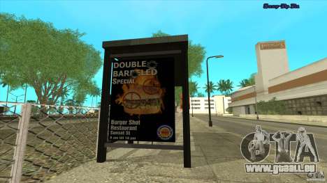 Arrêts de bus en HD pour GTA San Andreas