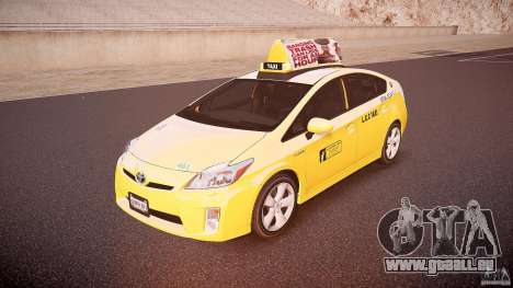 Toyota Prius LCC Taxi 2011 pour GTA 4