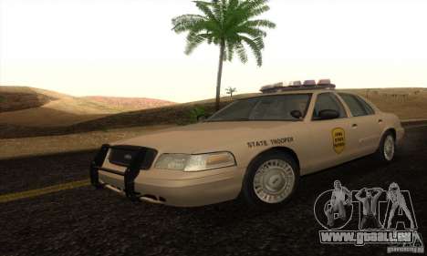 Ford Crown Victoria Iowa Police für GTA San Andreas