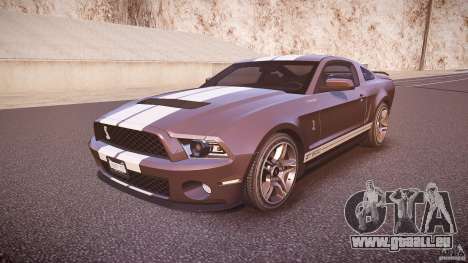 Ford Mustang Shelby GT500 2010 (Final) für GTA 4
