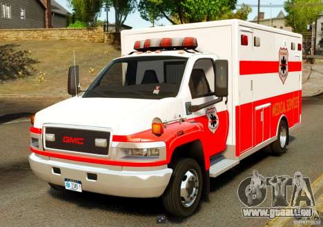 GMC C5500 Topkick Ambulance pour GTA 4