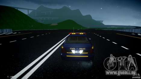 Ford Crown Victoria New York State Patrol [ELS] pour GTA 4