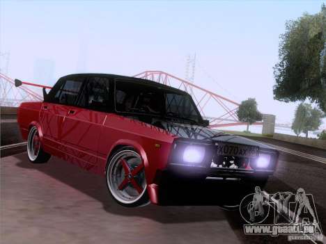 VAZ 2107 voiture Tuning pour GTA San Andreas
