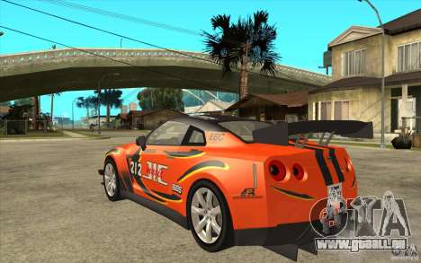 Nissan GT R Shift 2 Edition für GTA San Andreas