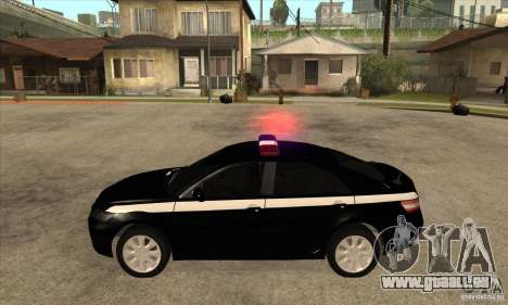 Toyota Camry 2010 SE Police RUS pour GTA San Andreas