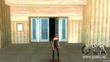 Girl Player mit 11skins pour GTA Vice City