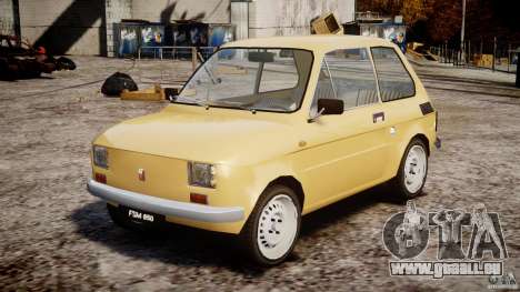 Fiat 126p 1976 pour GTA 4