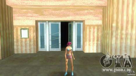 Girl Player mit 11skins pour GTA Vice City