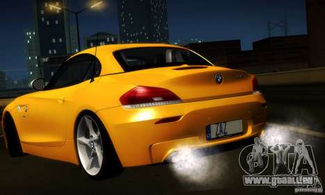 BMW Z4 Stock 2010 für GTA San Andreas