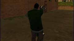 Waffe in einer hand für GTA San Andreas