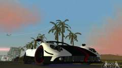 Pagani Zonda Cinque Roadster 2010 pour GTA Vice City