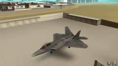 F-22 Grey pour GTA San Andreas