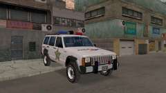 Jeep Cherokee Police 1988 pour GTA San Andreas