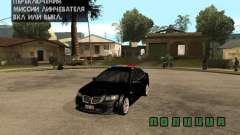 Pontiac G8 GXP Police v2 für GTA San Andreas