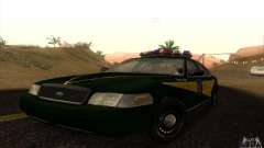 Ford Crown Victoria Indiana Police pour GTA San Andreas