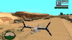 Bell V-22 Osprey für GTA San Andreas