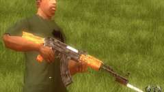 Kalashnikov HD pour GTA San Andreas