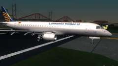 Embraer ERJ 190 Lufthansa Regional für GTA San Andreas