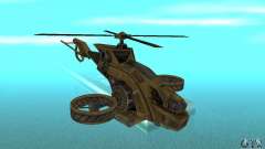 Ein Hubschrauber von dem Spiel TimeShift-Brown für GTA San Andreas