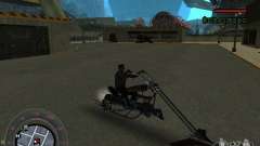 Biker Motorrad aus der Alien-Stadt für GTA San Andreas