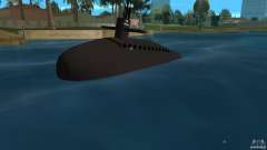 Vice City Submarine without face pour GTA Vice City