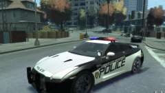Nissan GT-R R35 Police pour GTA 4