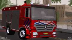 Mercedes-Benz Actros Fire Truck pour GTA San Andreas
