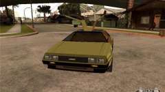 Golden DeLorean DMC-12 pour GTA San Andreas