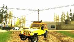 Jeep Wrangler Convertible pour GTA San Andreas