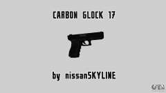 Carbon Glock 17 für GTA San Andreas