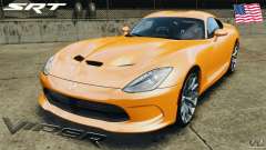 SRT Viper GTS 2013 pour GTA 4