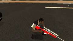 White Red Gun pour GTA San Andreas