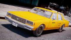 Chevrolet Impala Taxi 1983 [Final] pour GTA 4