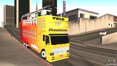 Scania 93H 6x2 Trio Eletrico für GTA San Andreas