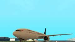 Boeing 777-200 Singapore Airlines für GTA San Andreas