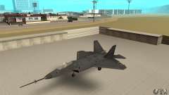 YF-22 Black für GTA San Andreas