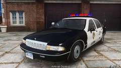 Chevrolet Caprice 1991 Police für GTA 4